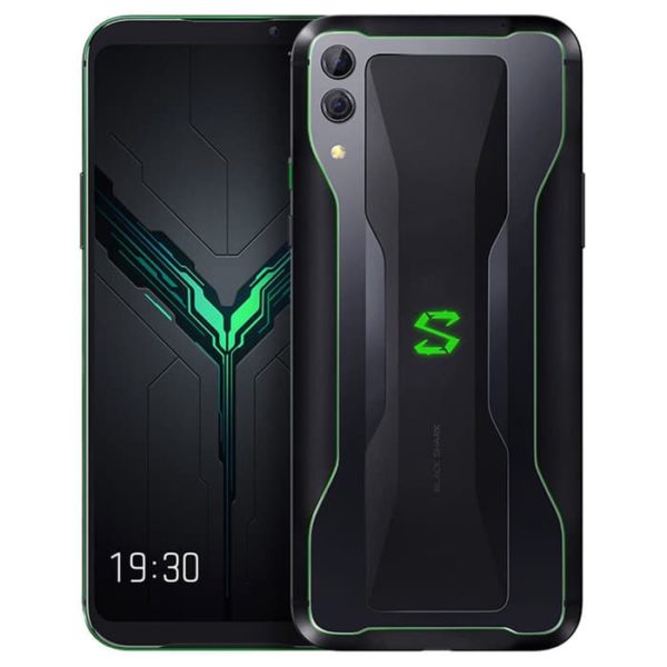 Xiaomi Black Shark 2 128GB Black front and back view
