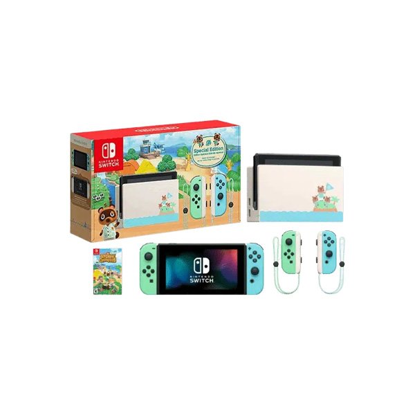 Nintendo Switch Console Animal Crossing-New Horizons Limited Edition ...