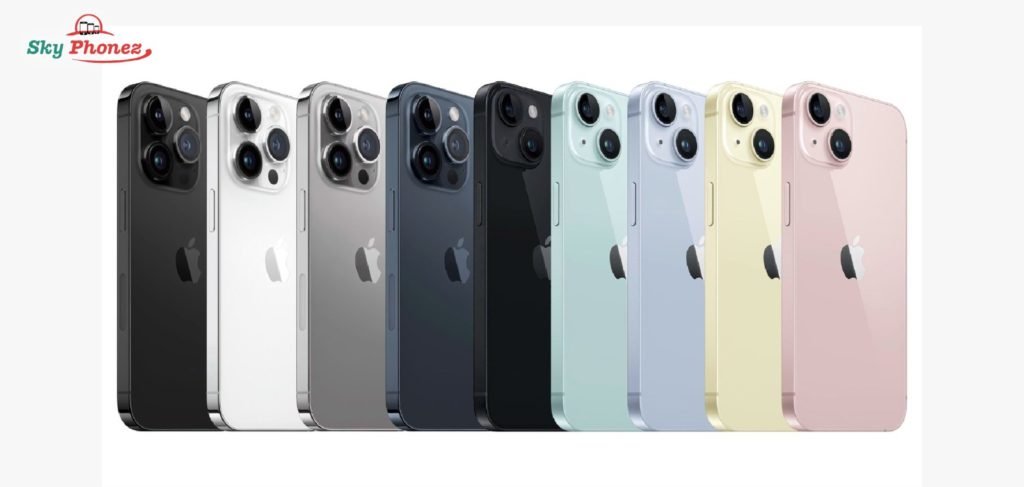 color option in iphone 15 & 15 pro