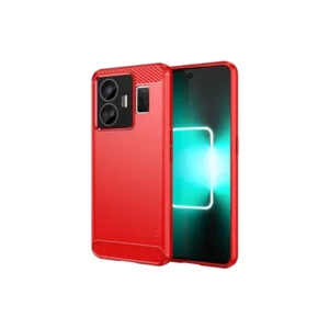 Realme-GT-5G-Cover-Case-Brushed-TPU-Case-Red